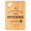Planche bambou gravée personnalisée femme idée cadeau Fête des Mères apéro 30×20 prénom cuisine plateau fromage anniversaire noel maman mamie