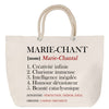 Sac Fête des Mères Mamie Famille Idée Cadeau anniversaire Noël Travail Boulot Métier Départ Retraite Collègue Femme cabas shopping plage