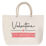 Sac Fête des Mères Mamie Famille Idée Cadeau anniversaire Noël Travail Boulot Métier Départ Retraite Collègue Femme cabas shopping plage