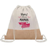 Sac Fête des Mères Mamie Maman Cadeau anniversaire Noël Travail Métier Départ Retraite Collègue Femme cabas shopping plage