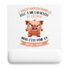 Tapis de souris L'Assistante Maternelle caractère de cochon