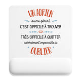 Tapis de souris ergonomique avec repose-poignet, accessoire bureau pour femme et homme, fête des pères, cadeau pas cher, idée cadeau fête des mères, secret santa, départ à la retraite, télétravail et gaming