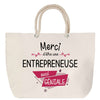 Sac Fête des Mères Mamie Famille Idée Cadeau anniversaire Noël Travail Boulot Métier Départ Retraite Collègue Femme cabas shopping plage
