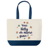 Sac Fête des Mères Mamie Famille Idée Cadeau anniversaire Noël Travail Boulot Métier Départ Retraite Collègue Femme cabas shopping plage