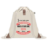 Sac à dos avec pochette Sista Superwoman