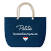 Sac de plage Bleu anse corde Petite Luxembourgeoise