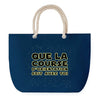 Sac de plage Bleu anse corde Course d'Orientation soit avec toi