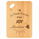 Planche bambou gravée personnalisée femme idée cadeau Fête des Mères apéro 30×20 prénom cuisine plateau fromage anniversaire noel maman mamie