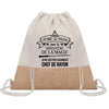 Sac Fête des Pères Papi Papa Cadeau anniversaire Noël Travail Boulot Métier Départ Retraite Collègue Homme cabas shopping plage