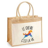 Sac Fête des Mères Mamie MAman Soeur Femme Famille Idée Cadeau anniversaire Noël Travail Boulot Métier Départ Retraite Collègue Femme cabas shopping plage