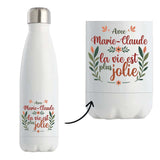 idée cadeau maman fête des mères prénom secret santa anniversaire femme noel gourde écologique