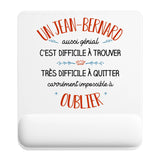 Tapis de souris ergonomique avec repose-poignet, accessoire bureau pour femme et homme, fête des pères, cadeau pas cher, idée cadeau fête des mères, secret santa, départ à la retraite, télétravail et gaming