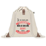 Sac à dos avec pochette Mamy Superwoman