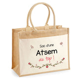 Sac Fête des Mères Mamie MAman Soeur Femme Famille Idée Cadeau anniversaire Noël Travail Boulot Métier Départ Retraite Collègue Femme cabas shopping plage