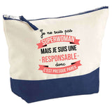 Pochette Trousse Fête des Mères Fêtes des Pères Mamie Papi Famille Idée Cadeau anniversaire Noël Travail Boulot Métier Départ Retraite Collègue Femme Homme