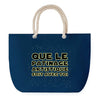 Sac de plage Bleu anse corde Patinage Artistique soit avec toi