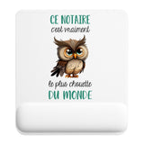 Tapis de souris ergonomique avec repose-poignet, accessoire bureau pour femme et homme, fête des pères, cadeau pas cher, idée cadeau fête des mères, secret santa, départ à la retraite, télétravail et gaming