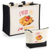 Cabas homme ou femme sac plage ou shopping tote bag pochette trousse Idée cadeau original pour anniversaire Noël travail départ retraite collègue famille fete des mères fetes des pères papa maman mamie papi