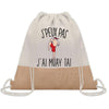 Sac Fête des Mères Mamie Cadeau anniversaire Noël Travail Métier Départ Retraite Collègue Femme Homme Fête des Pères Papa Maman Papi cabas shopping plage