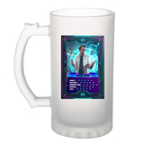 fete des peres papa carte geek gamer cadeau anniversaire noel chope verre à bière cervoise