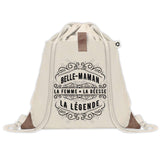 Sac à dos avec pochette Belle Maman Femme Déesse Légende