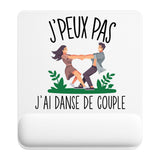 Tapis de souris ergonomique avec repose-poignet, accessoire bureau pour femme et homme, fête des pères, cadeau pas cher, idée cadeau fête des mères, secret santa, départ à la retraite, télétravail et gaming