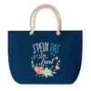 Sac de plage Bleu anse corde J'peux Pas Tricot