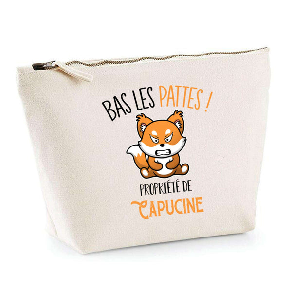 Trousse pochette de rangement maquillage Fête des Mères Mamie Famille Idée Cadeau anniversaire Noël Travail Boulot Métier Départ Retraite Collègue Femme