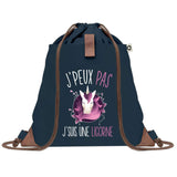 sac a dos bleu coton recycle avec pochette idee cadeau originale pour collegue ami prof ou membre de la famille cadeau mixte noel anniversaire secret santa ou depart au travail sac leger pratique et ecologique design breton moderne