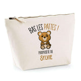Trousse pochette de rangement maquillage Fête des Mères Mamie Famille Idée Cadeau anniversaire Noël Travail Boulot Métier Départ Retraite Collègue Femme