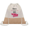 Sac Fête des Mères Mamie Maman Cadeau anniversaire Noël Travail Métier Départ Retraite Collègue Femme cabas shopping plage