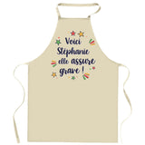 Cadeau Cuisinier cuisinière mère maman papa père mamie papi Vêtement Blouse de protection Barbecue Jardinage Tablier de Travail Tâches ménagères 