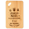 Planche à découper cadeau Noël famille amis papa maman mamie papi, idée cadeau apéro et cuisine, Secret Santa