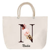 Sac Fête des Mères Mamie Famille Idée Cadeau anniversaire Noël Travail Boulot Métier Départ Retraite Collègue Femme cabas shopping plage