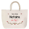 Sac Fête des Mères Mamie Famille Idée Cadeau anniversaire Noël Travail Boulot Métier Départ Retraite Collègue Femme cabas shopping plage