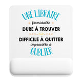 Tapis de souris ergonomique avec repose-poignet, accessoire bureau pour femme et homme, fête des pères, cadeau pas cher, idée cadeau fête des mères, secret santa, départ à la retraite, télétravail et gaming