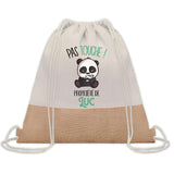 Sac Fête des Pères Papi Papa Cadeau anniversaire Noël Travail Boulot Métier Départ Retraite Collègue Homme cabas shopping plage