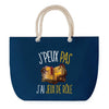 Sac de plage Bleu anse corde J'peux Pas Jeux de Rôle