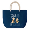 Sac de plage Bleu anse corde J'peux Pas Escape Game
