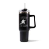 Mug isotherme Noir Escrime Epée J'peux pas