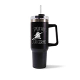 Mug isotherme Noir Escrime Epée J'peux pas