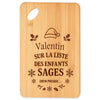 Planche à découper cadeau Noël famille amis papa maman mamie papi, idée cadeau apéro et cuisine, Secret Santa