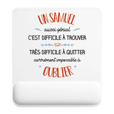 Tapis de souris ergonomique avec repose-poignet, accessoire bureau pour femme et homme, fête des pères, cadeau pas cher, idée cadeau fête des mères, secret santa, départ à la retraite, télétravail et gaming