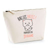Trousse pochette de rangement maquillage Fête des Mères Mamie Famille Idée Cadeau anniversaire Noël Travail Boulot Métier Départ Retraite Collègue Femme