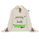 Sac à dos avec pochette Meilleure Jumelle de tous les temps