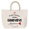 Sac Fête des Mères Mamie Famille Idée Cadeau anniversaire Noël Travail Boulot Métier Départ Retraite Collègue Femme cabas shopping plage