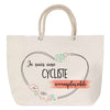 Sac Fête des Mères Mamie Famille Idée Cadeau anniversaire Noël Travail Boulot Métier Départ Retraite Collègue Femme cabas shopping plage