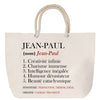 Sac Fête des Mères Mamie Famille Idée Cadeau anniversaire Noël Travail Boulot Métier Départ Retraite Collègue Femme cabas shopping plage