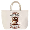 Sac Fête des Mères Mamie Famille Idée Cadeau anniversaire Noël Travail Boulot Métier Départ Retraite Collègue Femme cabas shopping plage