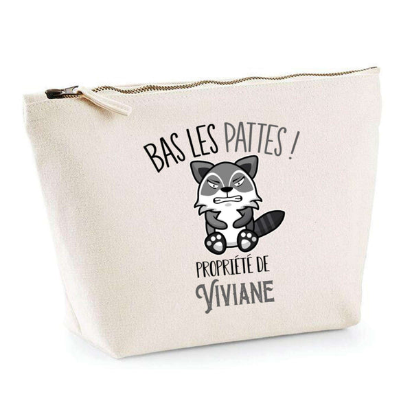 Trousse pochette de rangement maquillage Fête des Mères Mamie Famille Idée Cadeau anniversaire Noël Travail Boulot Métier Départ Retraite Collègue Femme
